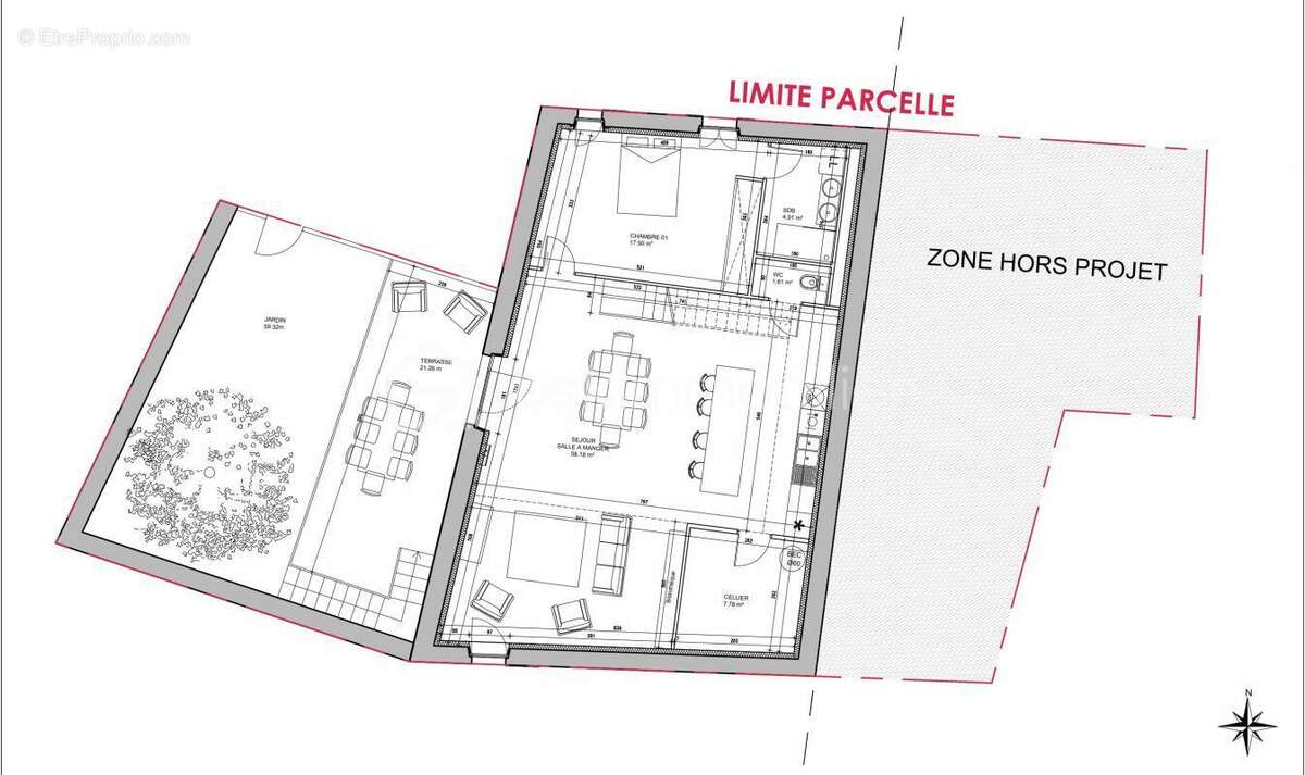 Appartement à LABRUGUIERE