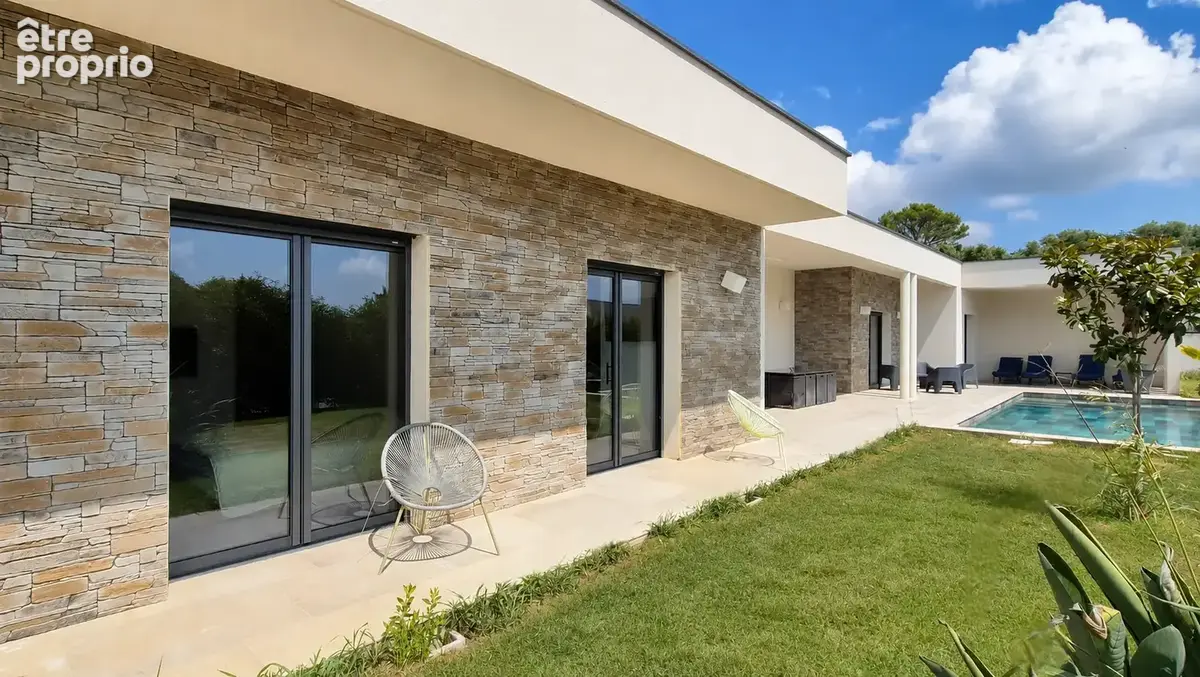 Superbe villa contemporaine, plain-pied, piscine - photo 17
