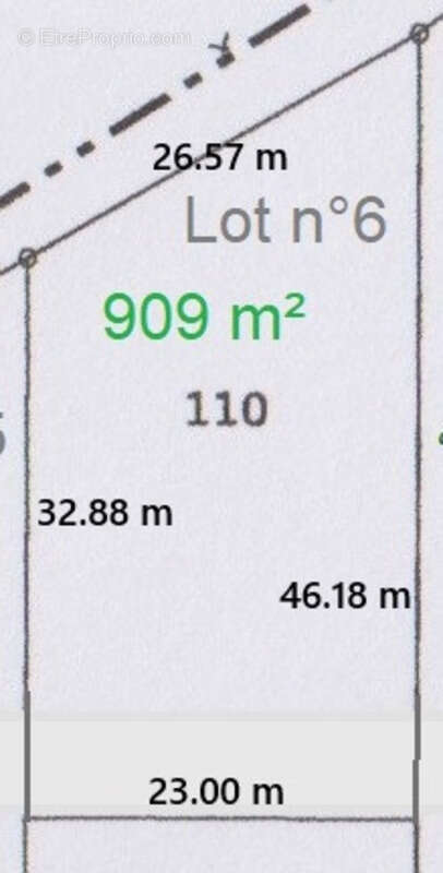 Terrain à COUTIERES
