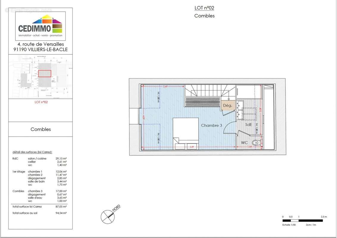 Maison à VILLIERS-LE-BACLE