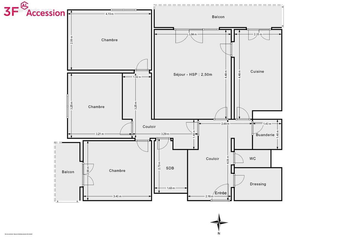 Appartement à PONTOISE