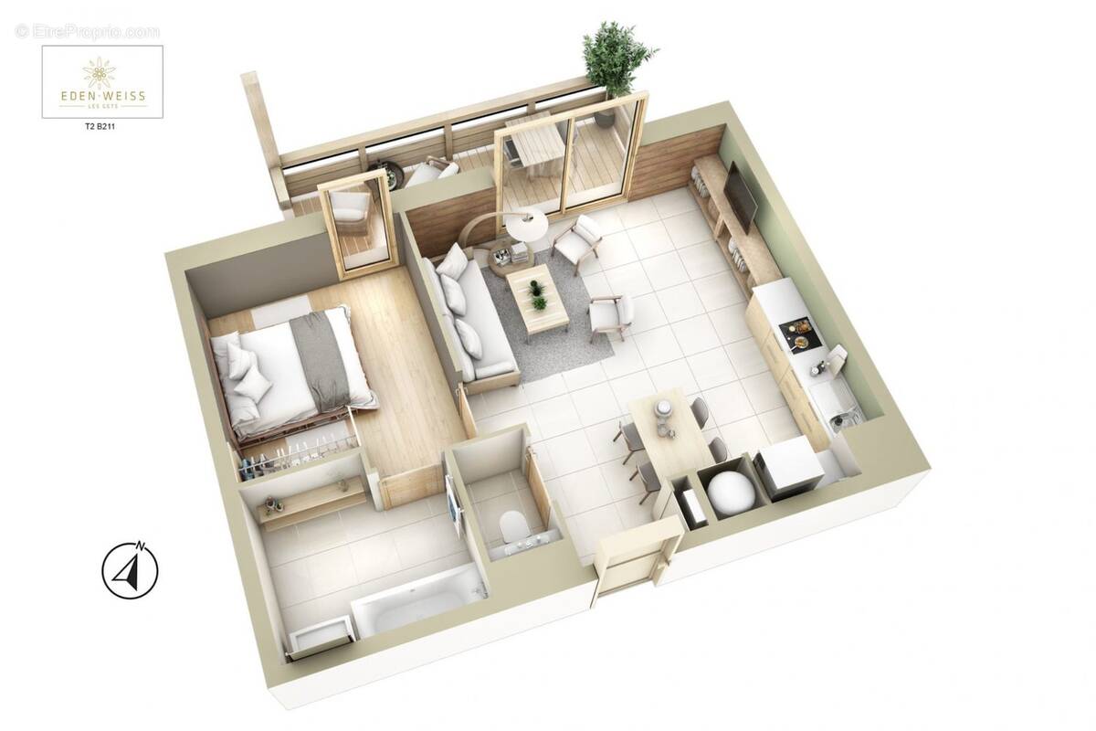 Appartement à LES GETS