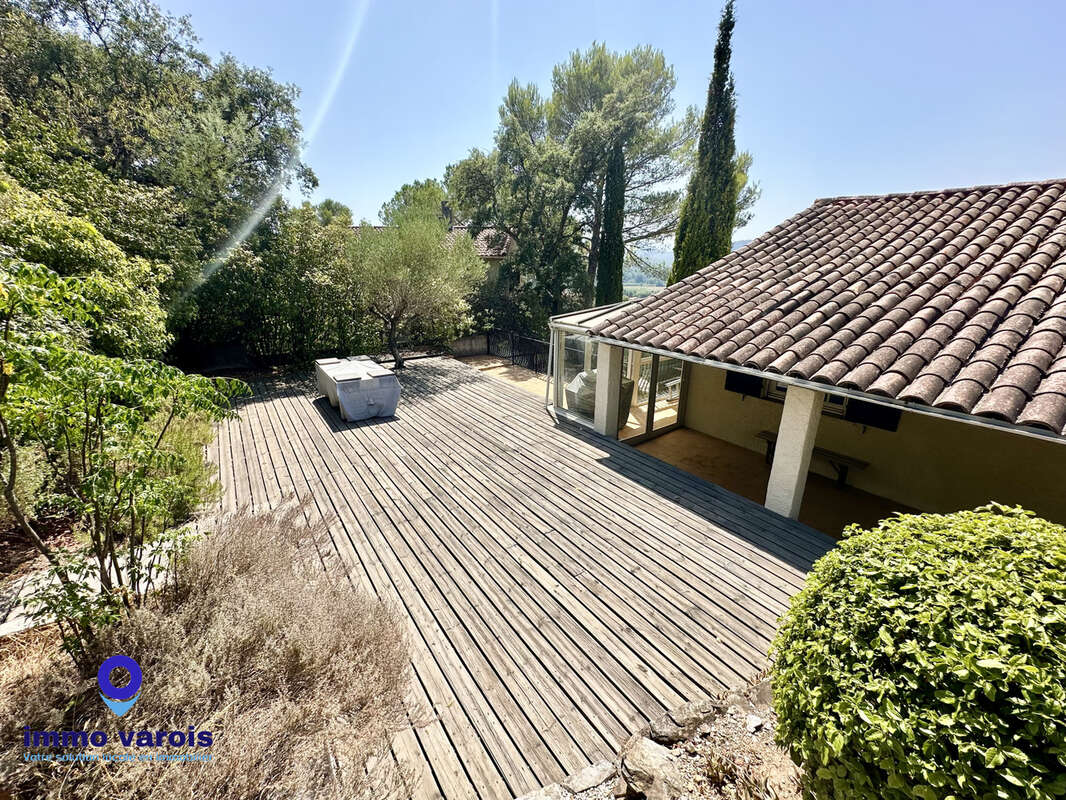 Villa Pierrefeu du var au calme vue panoramique sur le village - photo 4