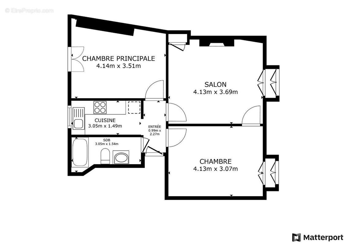 Appartement à PARIS-18E