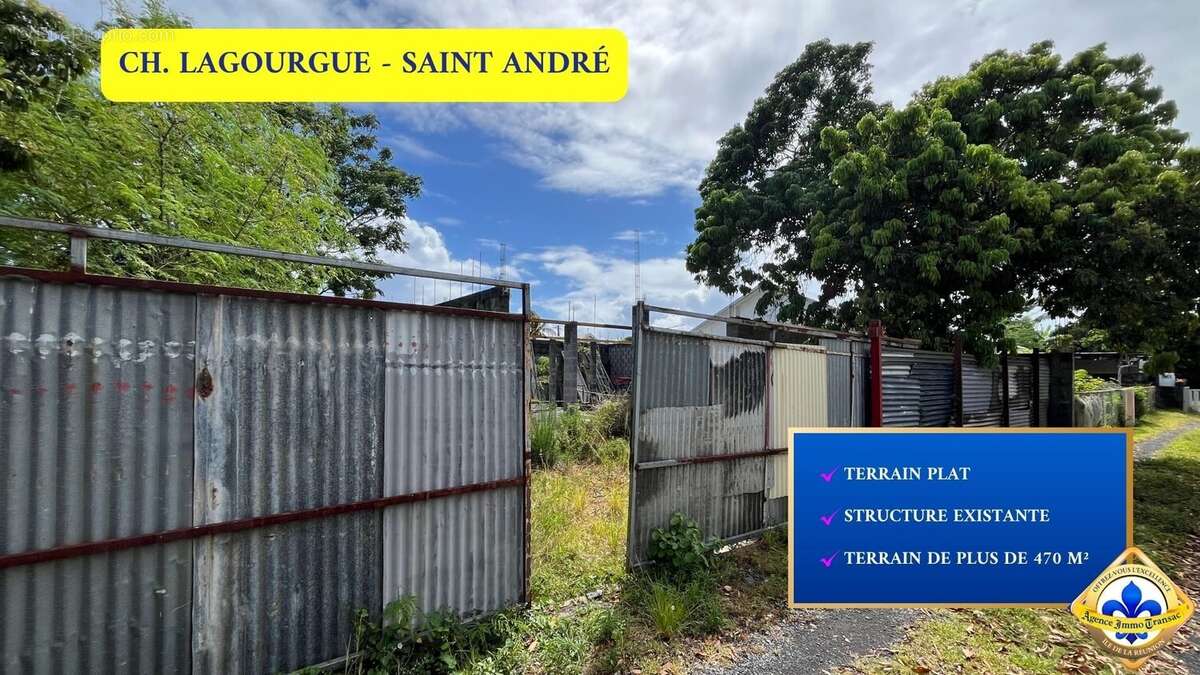 Terrain à SAINT-ANDRE