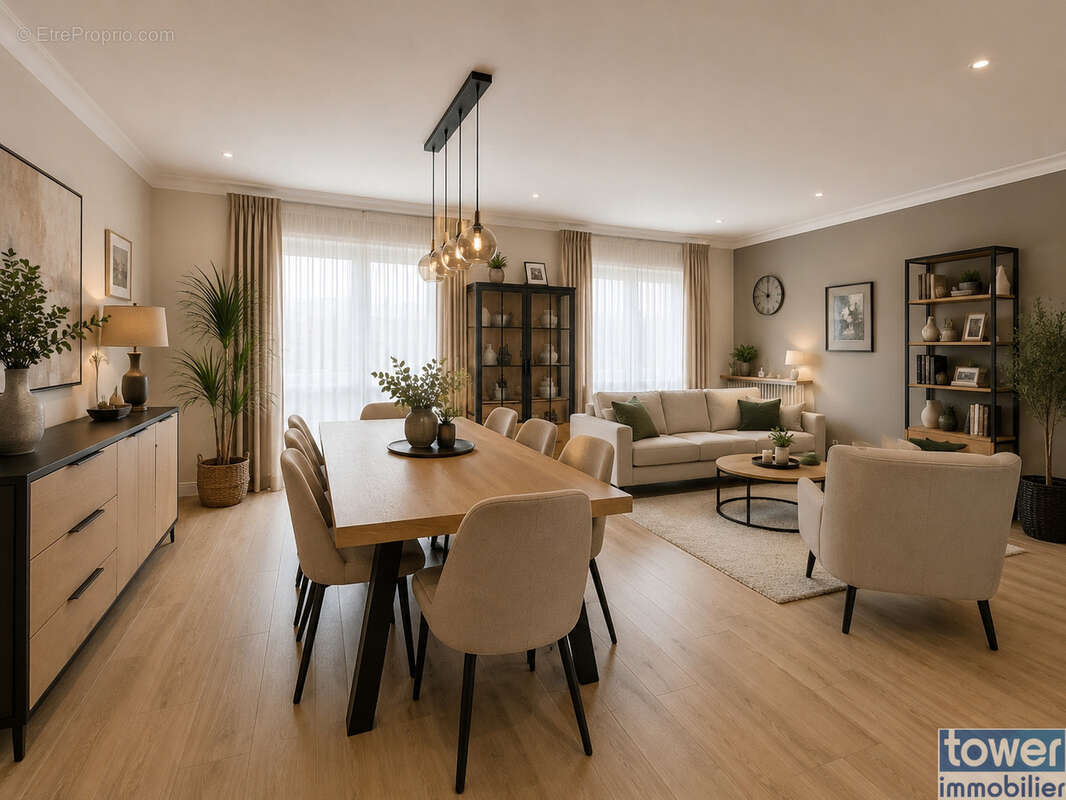 Maison semi-individuelle avec jardin, 2 garages et 4 chambres - photo 4