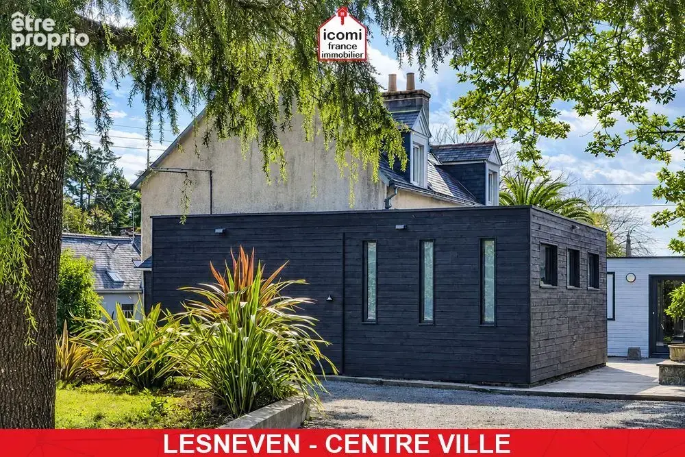 Finistere - lesneven (29260) - a vendre - maison t5 avec extension recente - 700m² de terrain - piscine - garage - dpe b - non m - photo 3