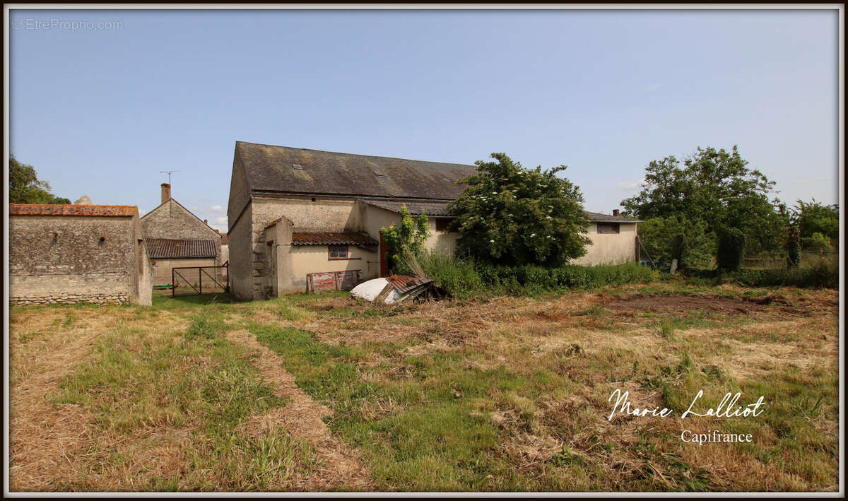 Corps de Ferme à vendre 9 pièces LA NEUVILLE SUR ESSONNE (45), Grange, Terrain Clos - photo 2