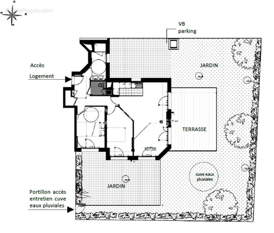 Appartement à SAINT-CLOUD