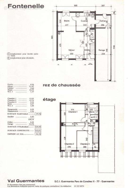 Maison à BUSSY-SAINT-GEORGES