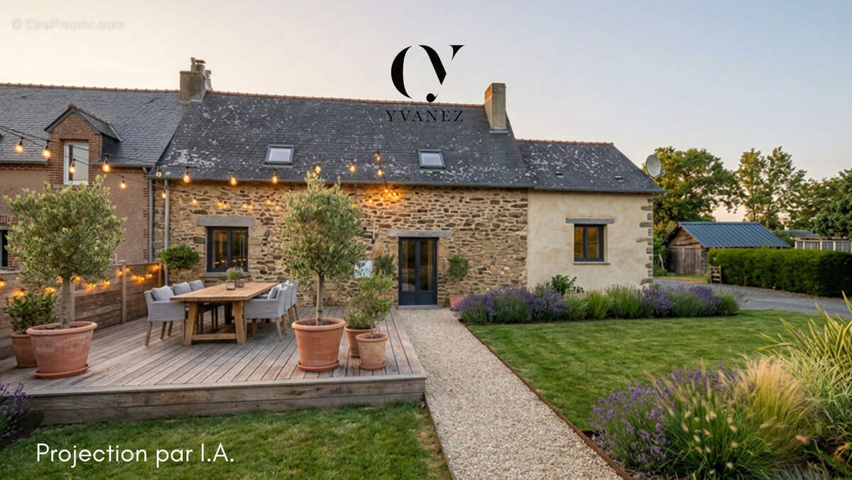 Maison de campagne de 87 m2 avec 3 chambres sur 2 300 m2 de terrain arboré - photo 2