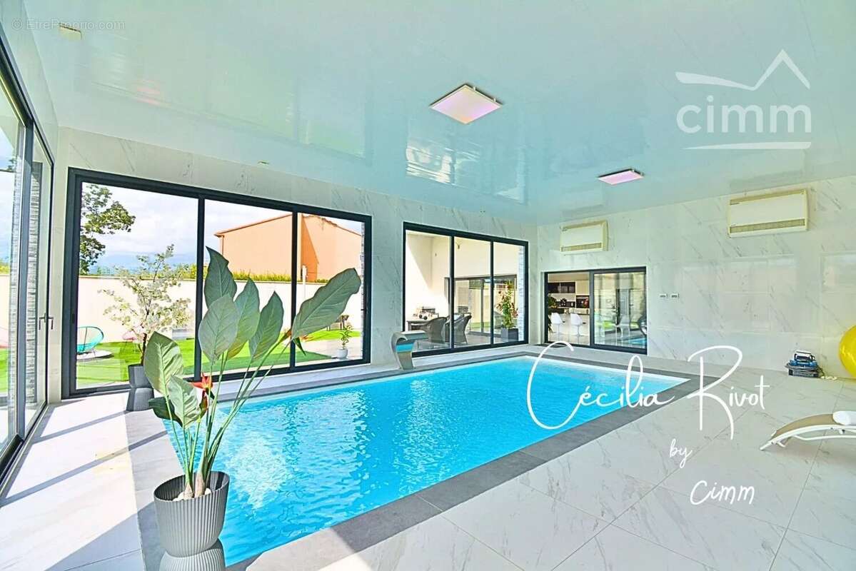Llupia (66) villa d’exception contemporaine  avec piscine interieur - photo 19
