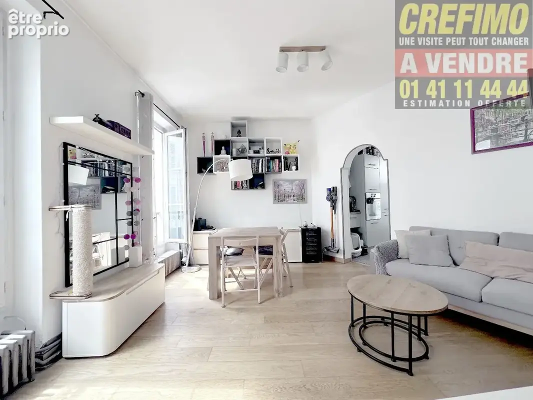 Tout à pied, la lumière en plus : une adresse idéale pour profiter pleinement d'Asnières-sur-Seine. - agence immobilière CREFIMO - photo 3