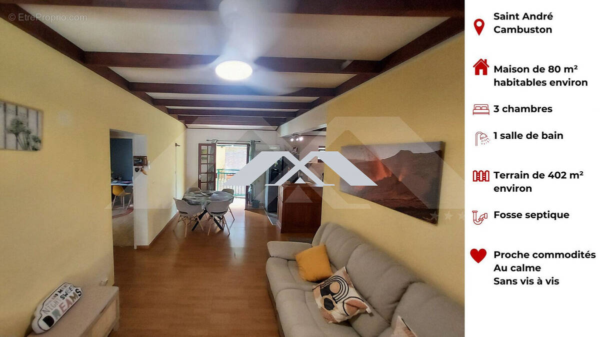 Maison à SAINT-ANDRE