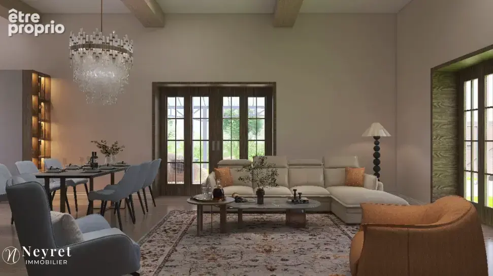 en duplex Jardin de 450 m2 vendu en plateau à aménager Sérézin-du-Rhône - photo 10