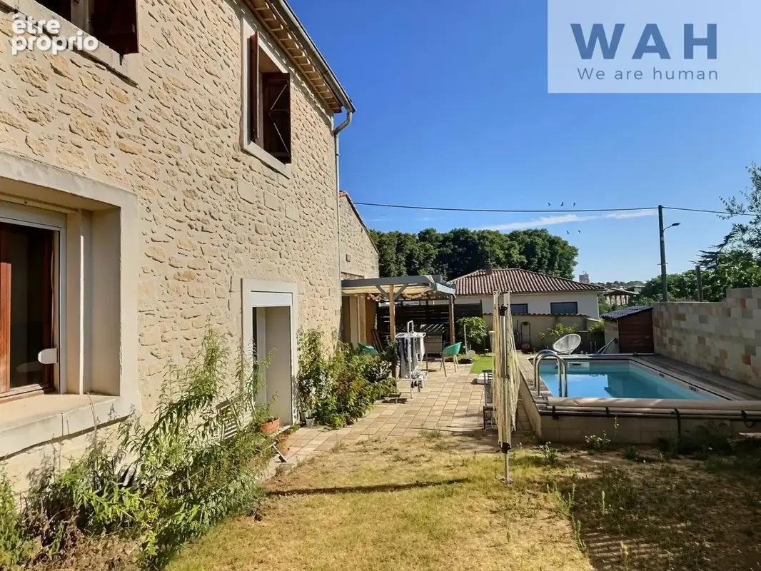 Maison vigneronne - jardin avec piscine et grange attenante - photo 6