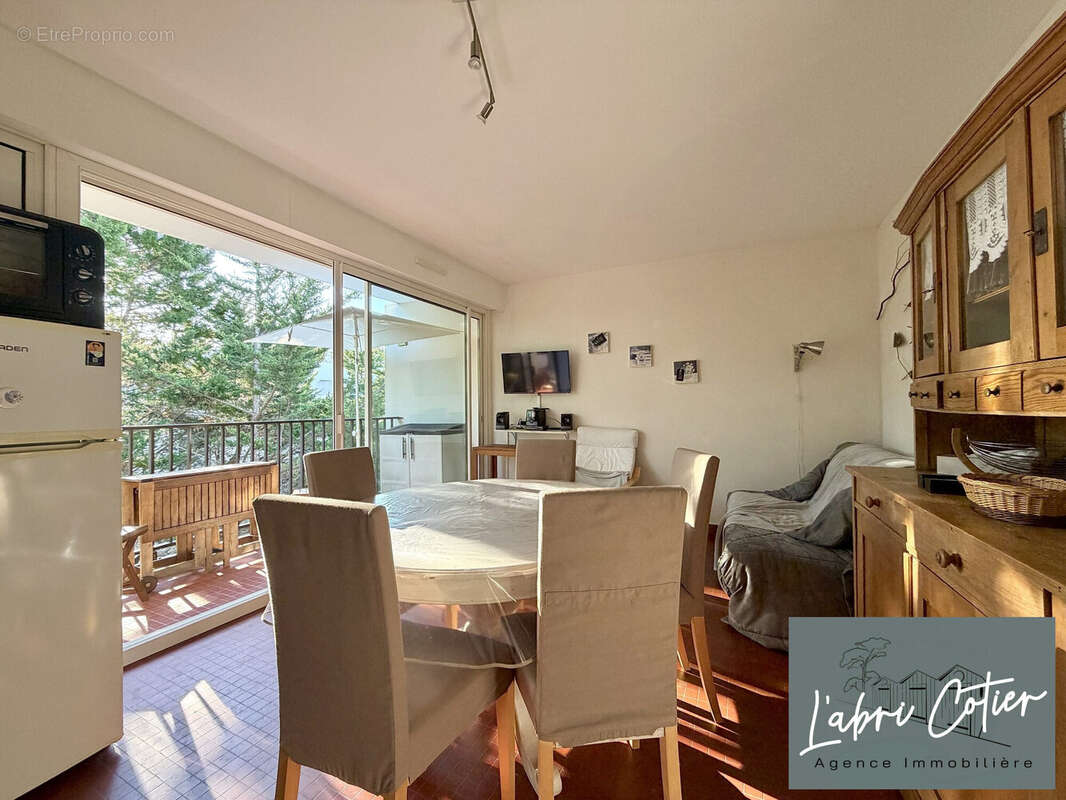 Pièce de vie - Appartement à SAINT-JEAN-DE-MONTS