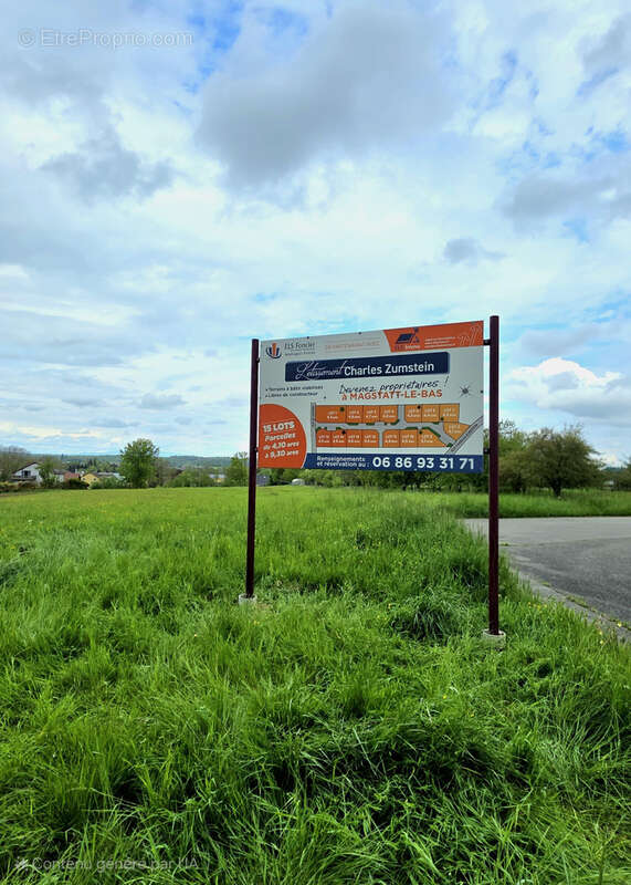 Terrain 410 m2 Magstatt-le-Bas - photo 5