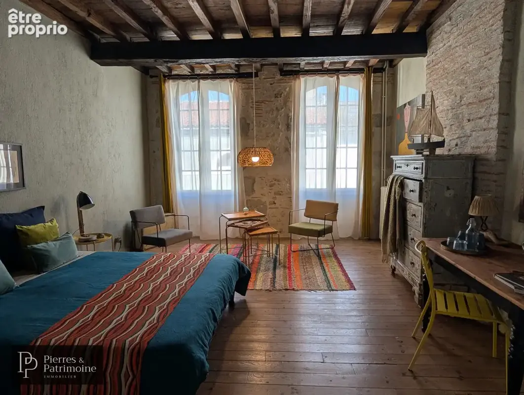 Belle propriété de ville en pierre avec jardin, piscine et potentiel proche CASTELJALOUX - photo 31