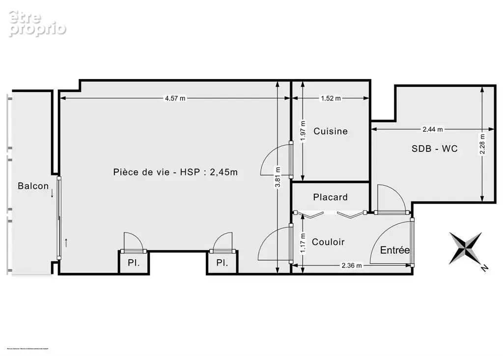 Appartement 31 m² à Paris-18e  - photo 9
