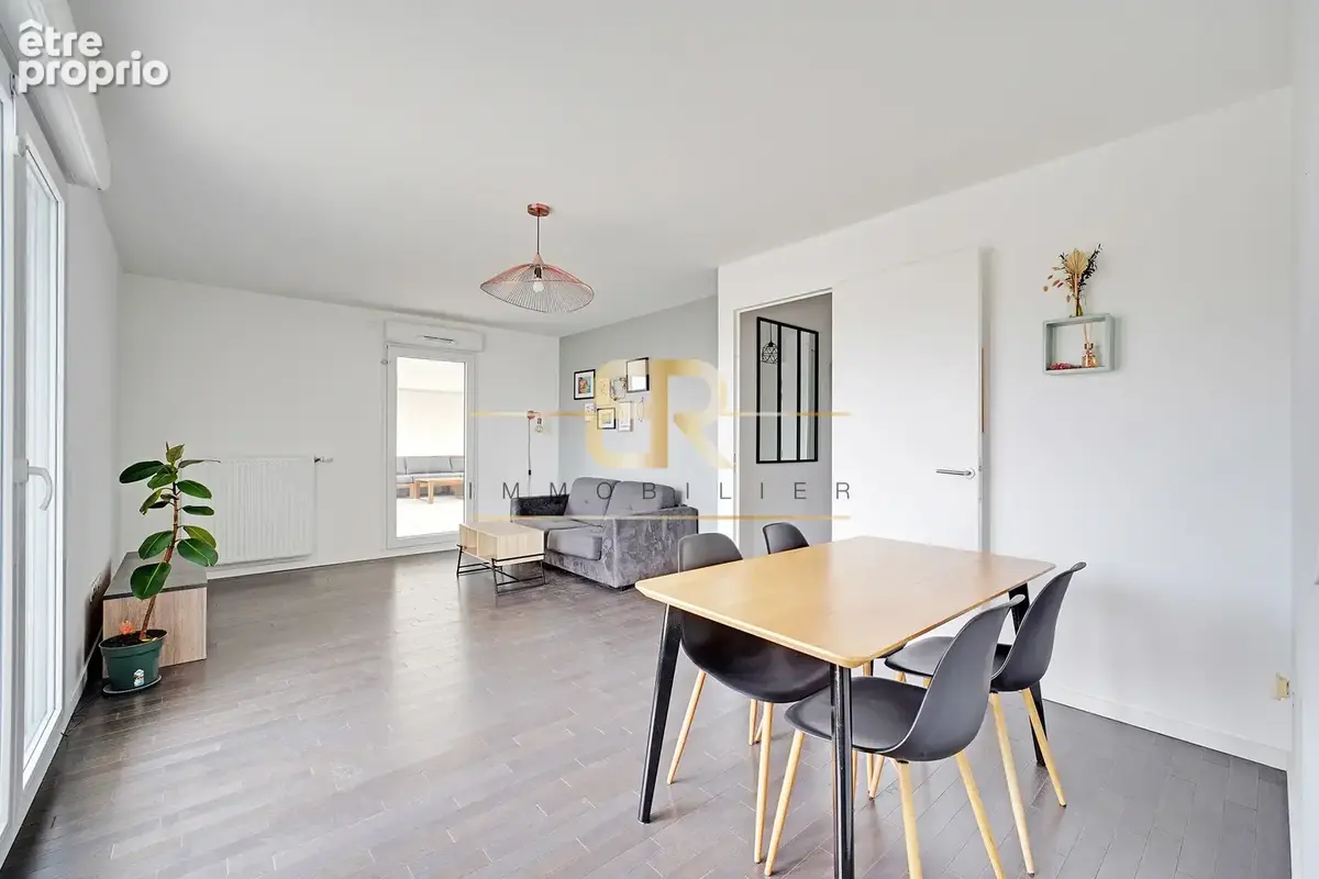 Vue sur la seine / traversant / lumineux / 2 places de parking/ terrasse / balcon - photo 2