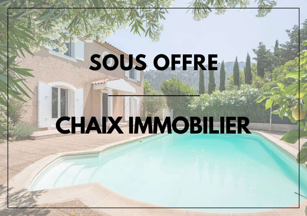 Maison à LA PENNE-SUR-HUVEAUNE