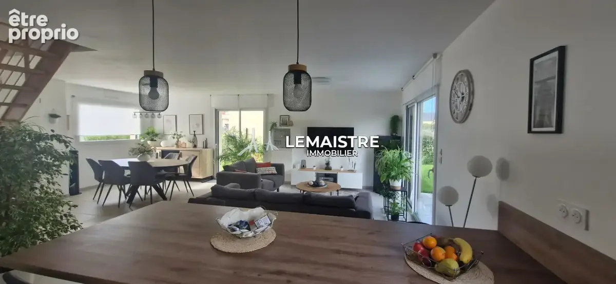 Maison contemporaine à vendre - Yvetot - Quartier du Fay - 116 m² - 3 chambres - Garage et plain-pied de vie - photo 4