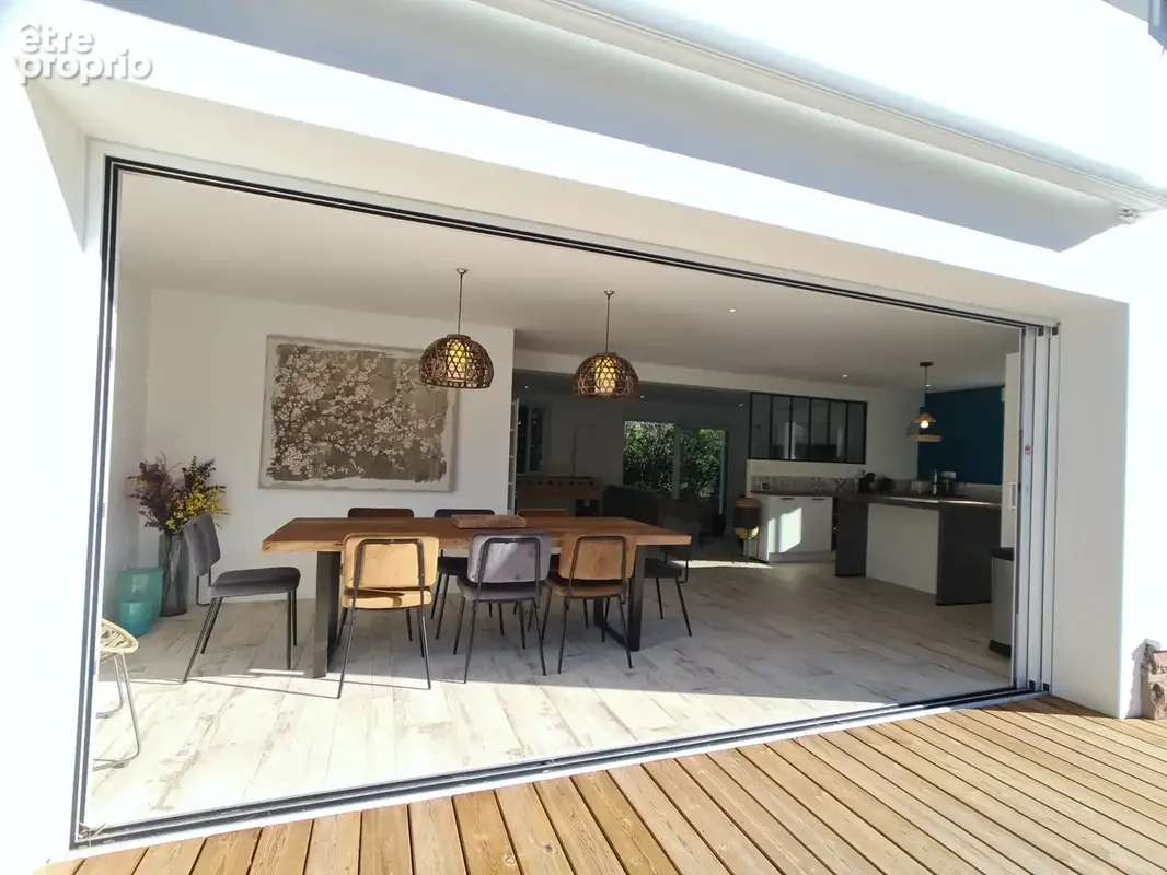 Maison T6 CAPBRETON quartier BOUHEBEN 130m2 + T1 de 23m2 + garage 16m2 + Pool House 15m2 - photo 4