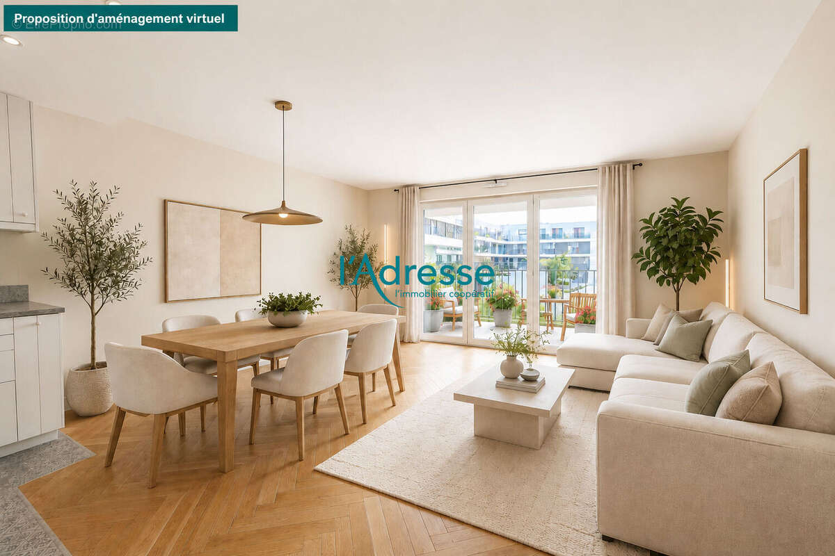 NANTERRE Appartement familial 4 pièces avec balcon - photo 5
