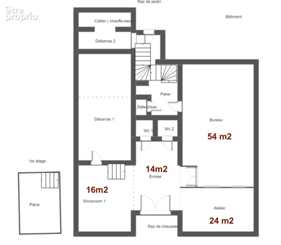Local commercial 135 m² – vendu libre – brionne – emplacement n°1 - photo 12