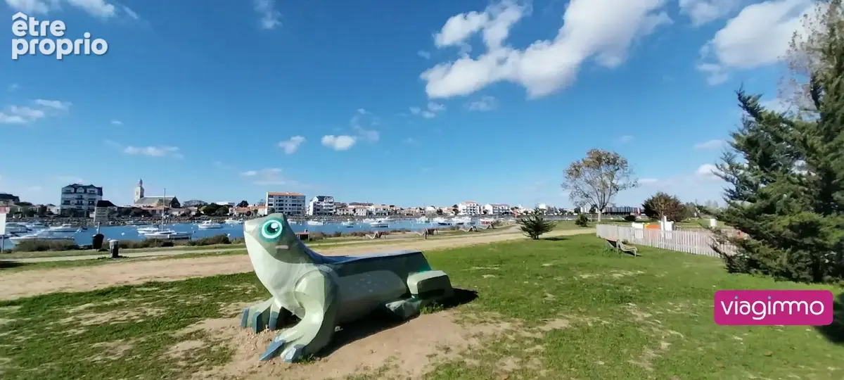 Vue sur la Vie, appartement T3 au coeur de St Gilles Croix de Vie en viager occupé - photo 19