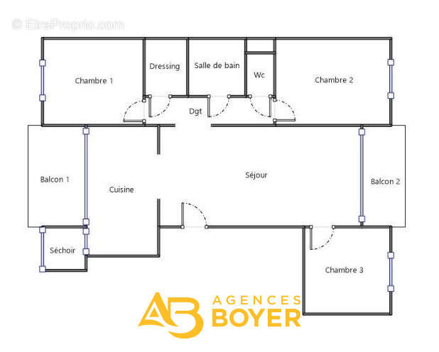 Appartement à SAINT-CYR-SUR-MER