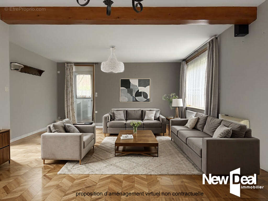 Maison individuelle au calme – 5 chambres + bureau – DPE C - photo 2