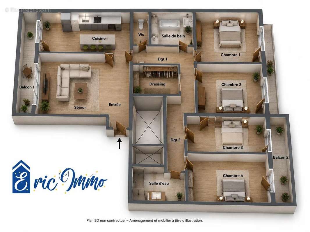 Appartement à NICE