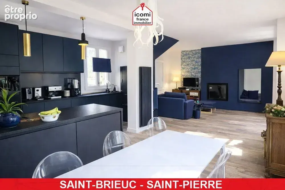 Cotes-d'armor - saint-brieuc (22000) - a vendre - maison t7 de 200m² - 5 chambres - garage - terrasse  - jardin - coup de coeur  - photo 3