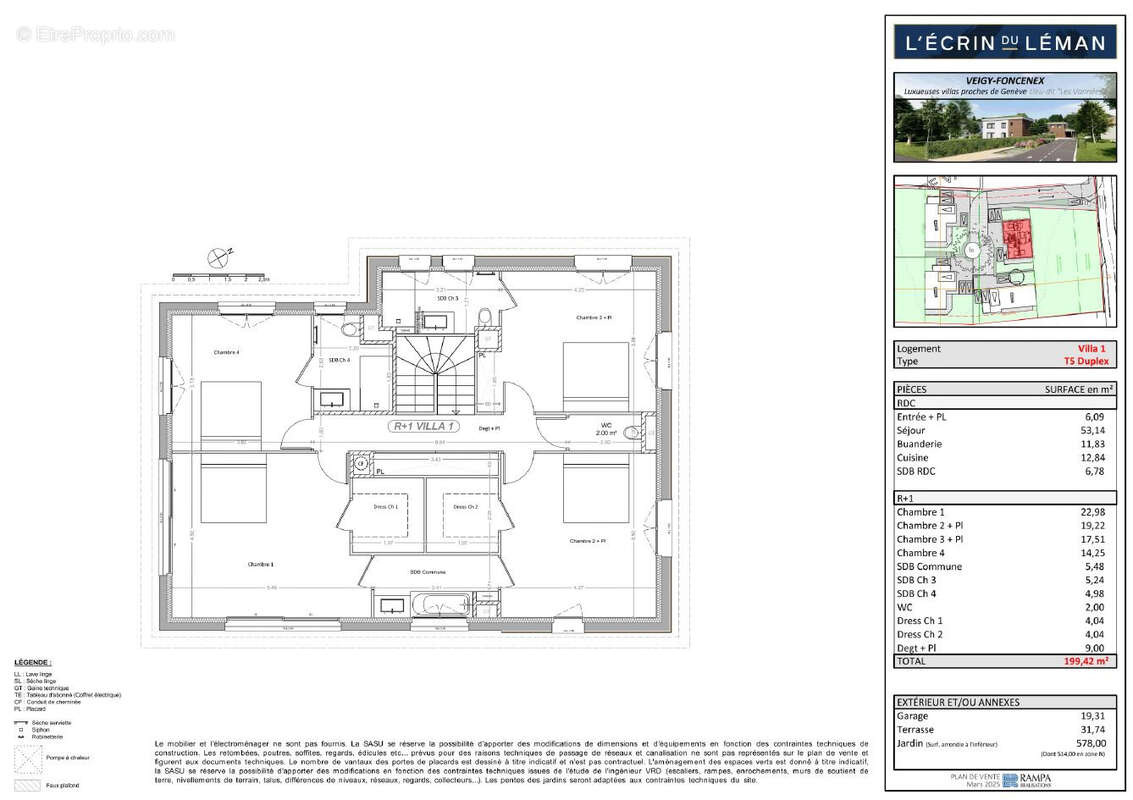 Maison à VEIGY-FONCENEX