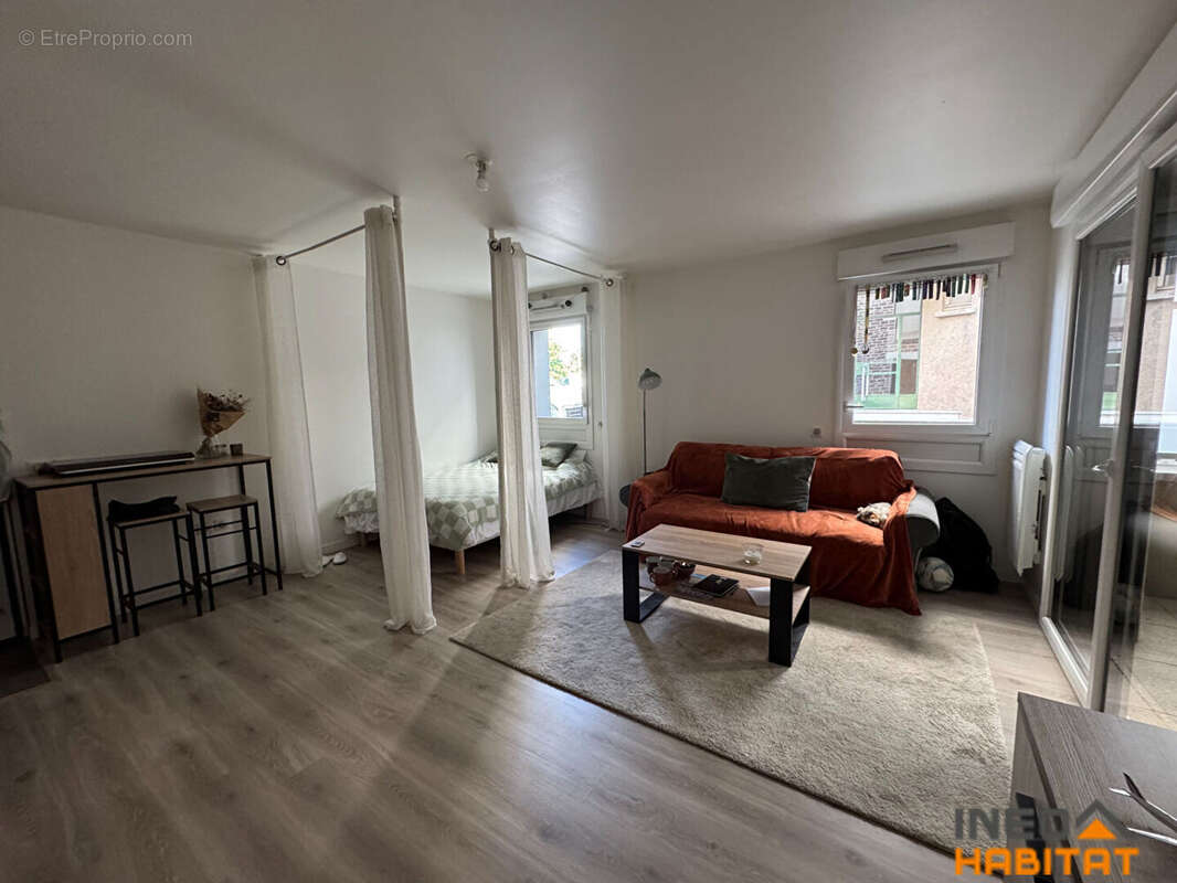 Appartement Rennes 1 pièce(s) 34.40 m2 - photo 2