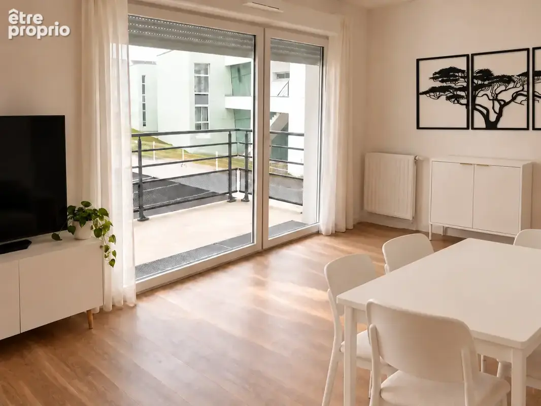 Appartement T1 bis de 36 m2 avec espace nuit de 8,56 m2 et balcon   Lanester centre-ville - photo 1