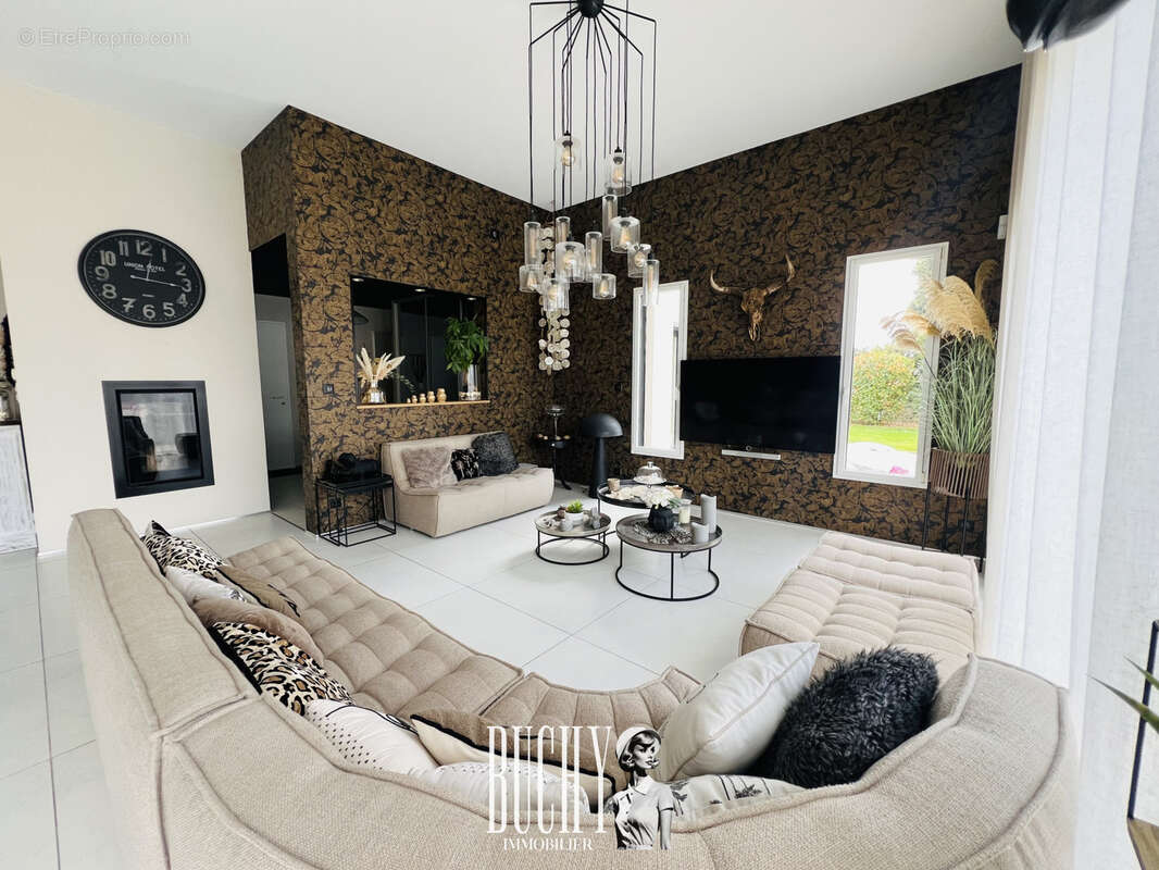 Villa contemporaine de plain-pied avec piscine - photo 9