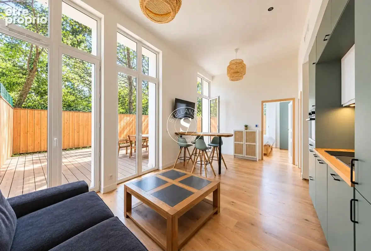 Arcachon - ville d'hiver - appartement de prestige - 45 m2 - 2 chambres  - jardin/terrasse privatif - - photo 1