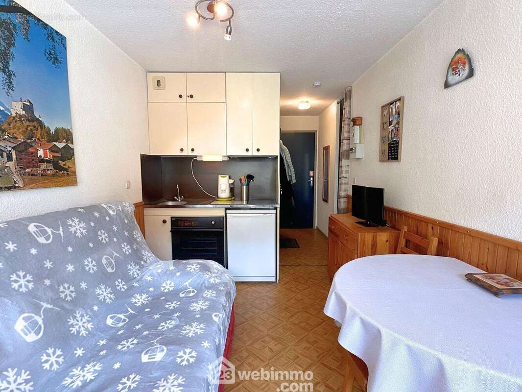Un appartement idéal pour un investissement locatif ou pour un pied à terre à la montagne. - Appartement à FLUMET