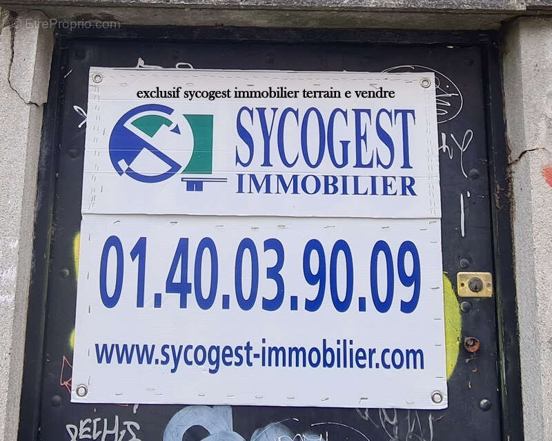 Terrain à NOISY-LE-SEC