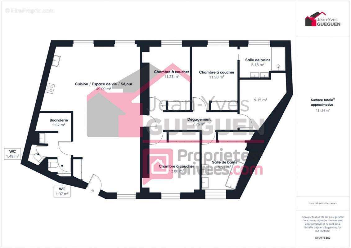 Appartement à TOULOUSE