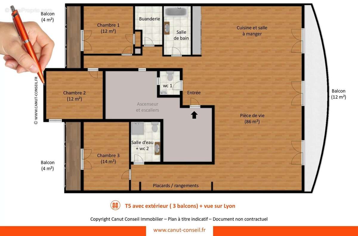 Appartement à LYON-4E