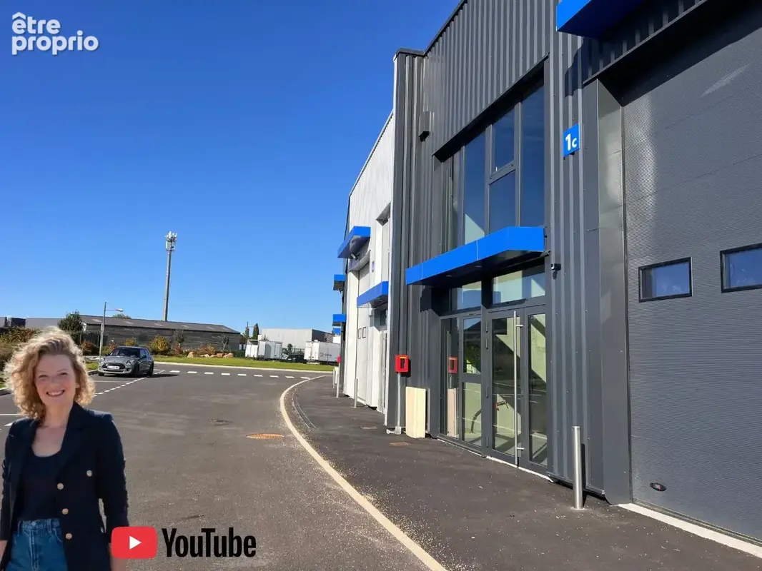 Cellule d'activité NEUVE et ISOLÉE  170 m²  emplacement stratégique Miniac-Morvan - photo 1