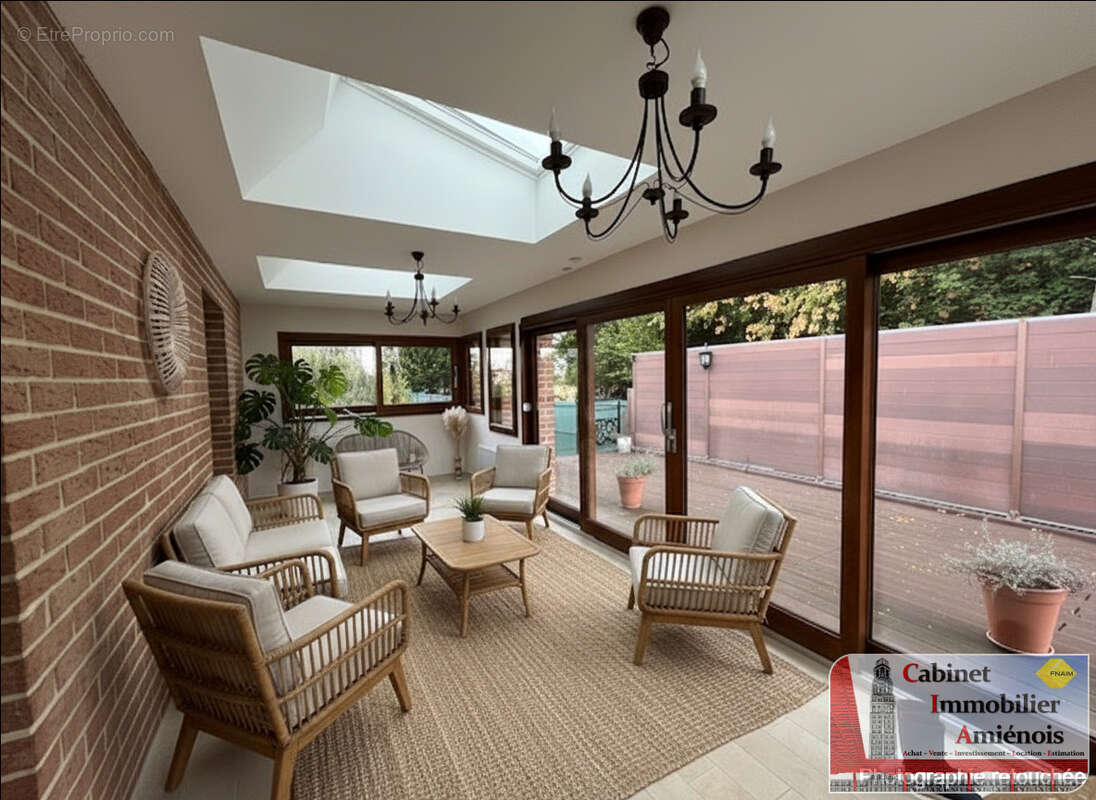 Hebecourt - pavillon - 150 m2 - avec sous sol et jardin - photo 3