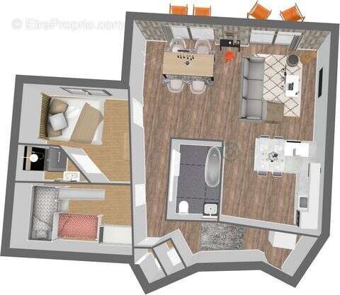 Appartement à SAINT-MARTIN-DE-BELLEVILLE