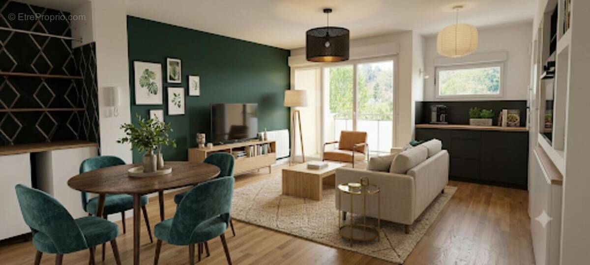 Photo 1 - Appartement à NEUVILLE-SUR-SAONE