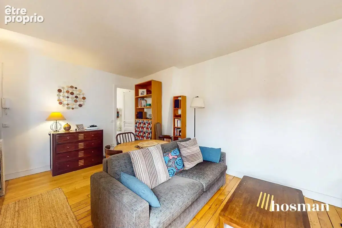 Appartement 2 pièces, calme, lumineux, de 35m² avec cave - Rue Custine, Paris - photo 3