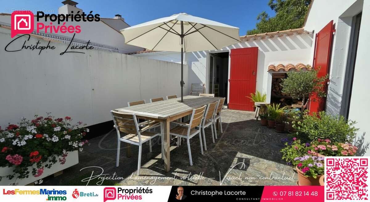 Ferme marine "T3 sol" : 3 pièce(s) de 48 m2 - photo 10